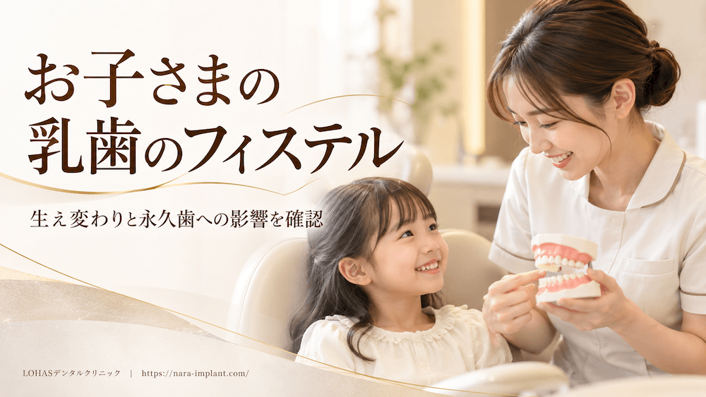 子供(乳歯)のフィステルを様子見と言われた保護者の方へ